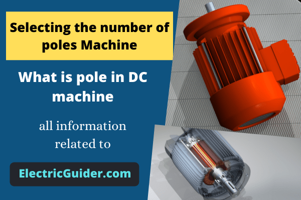 What is pole in DC machine